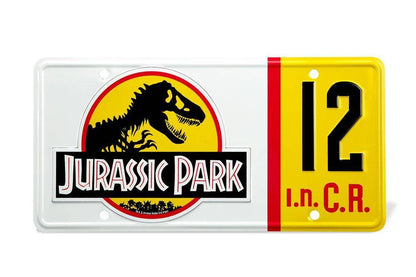 Jurassic Park Replik 1/1 Dennis Nedry Nummernschild