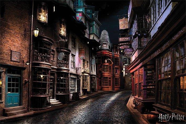 Harry Potter - Poster Winkelgasse - 91,5 x 61 cm