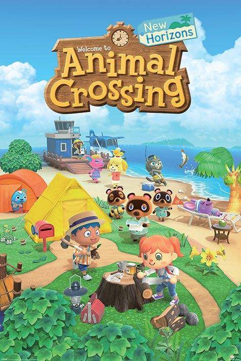 Animal Crossing - Poster New Horizons - 91,5 x 61 cm