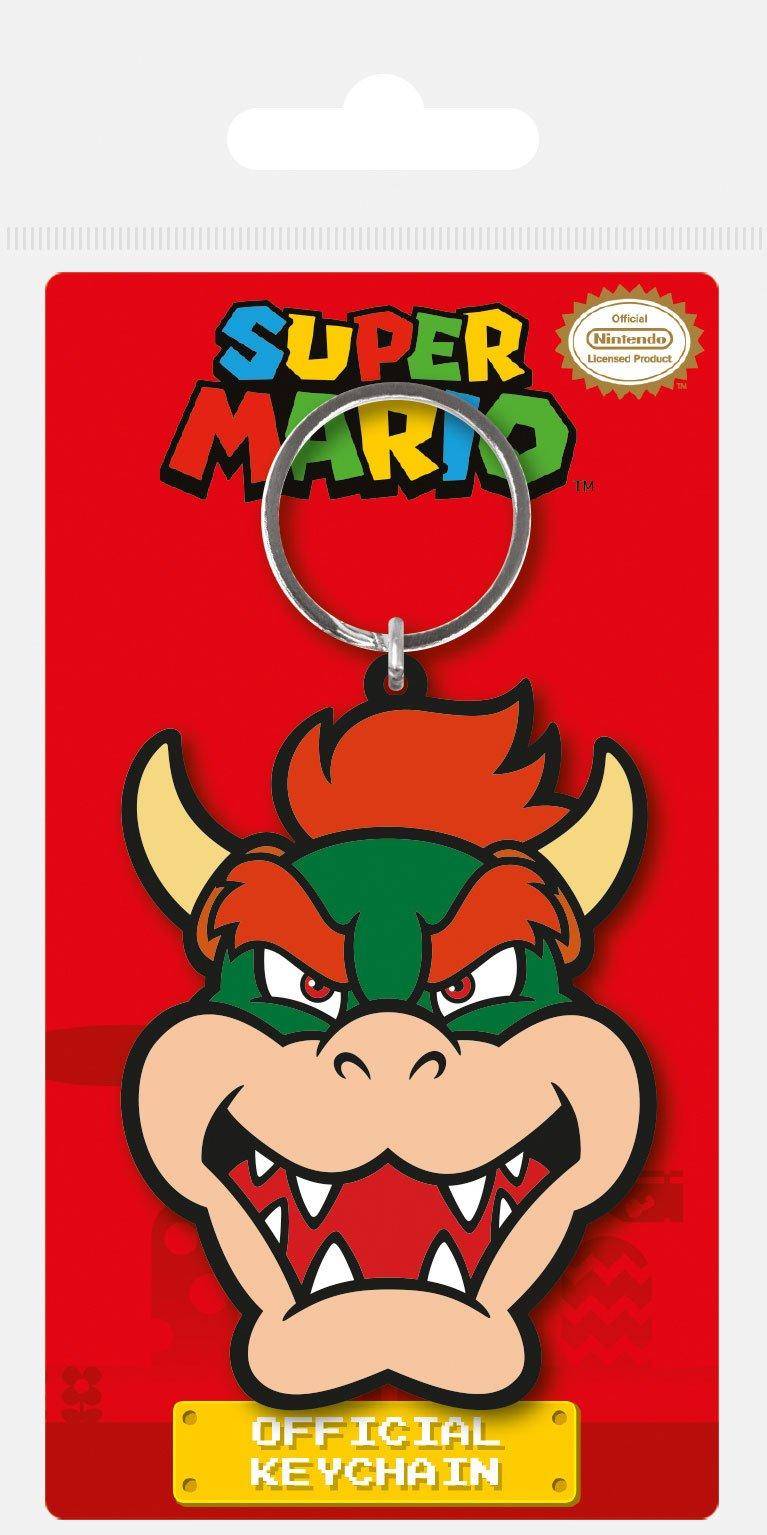 Super Mario - PVC Schlüsselanhänger Bowser - 6 cm