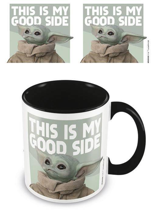 Star Wars The Mandalorian Coloured Inner Tasse Good Side