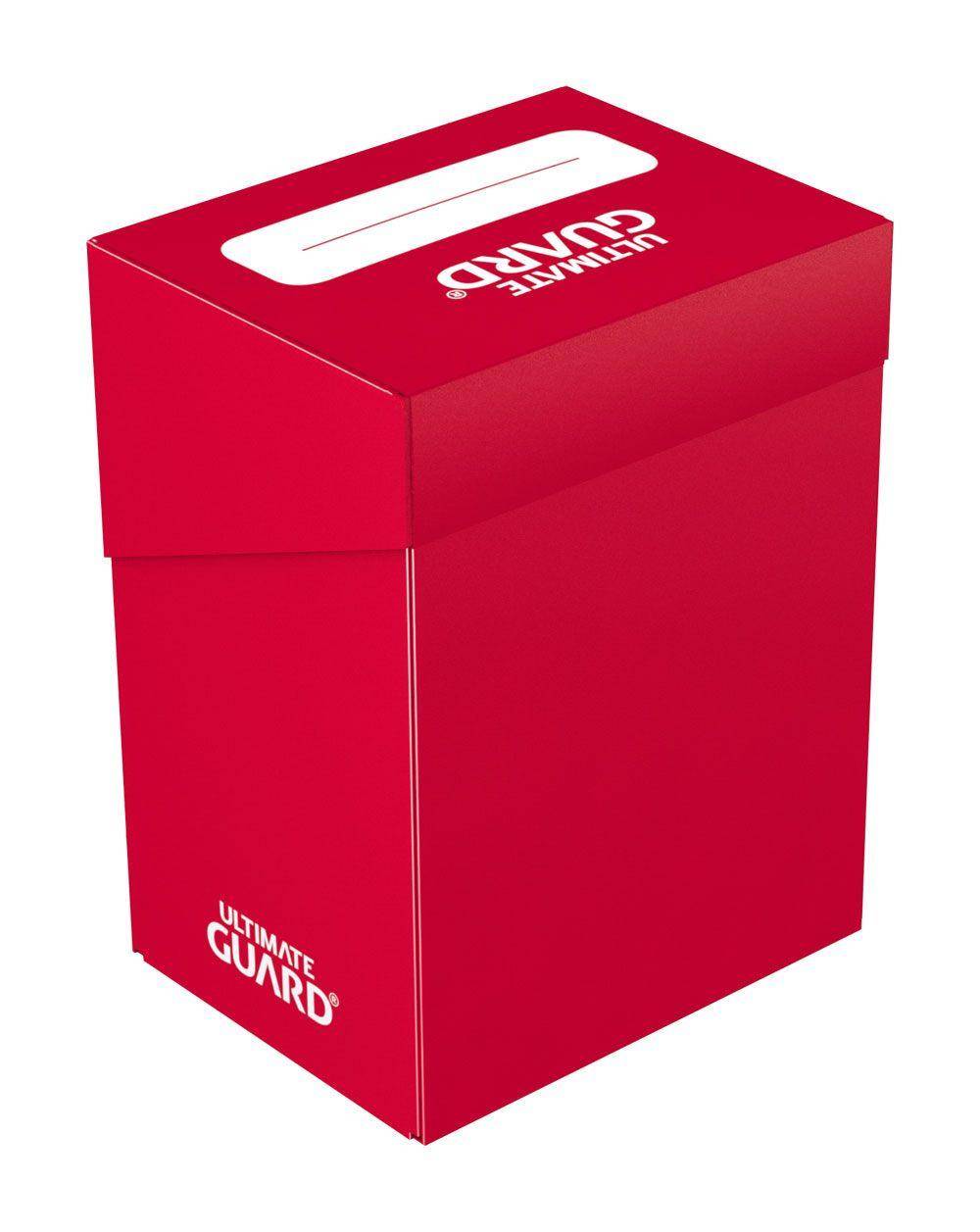 Ultimate Guard - Deckbox Standardgröße - Rot - 80 Karten