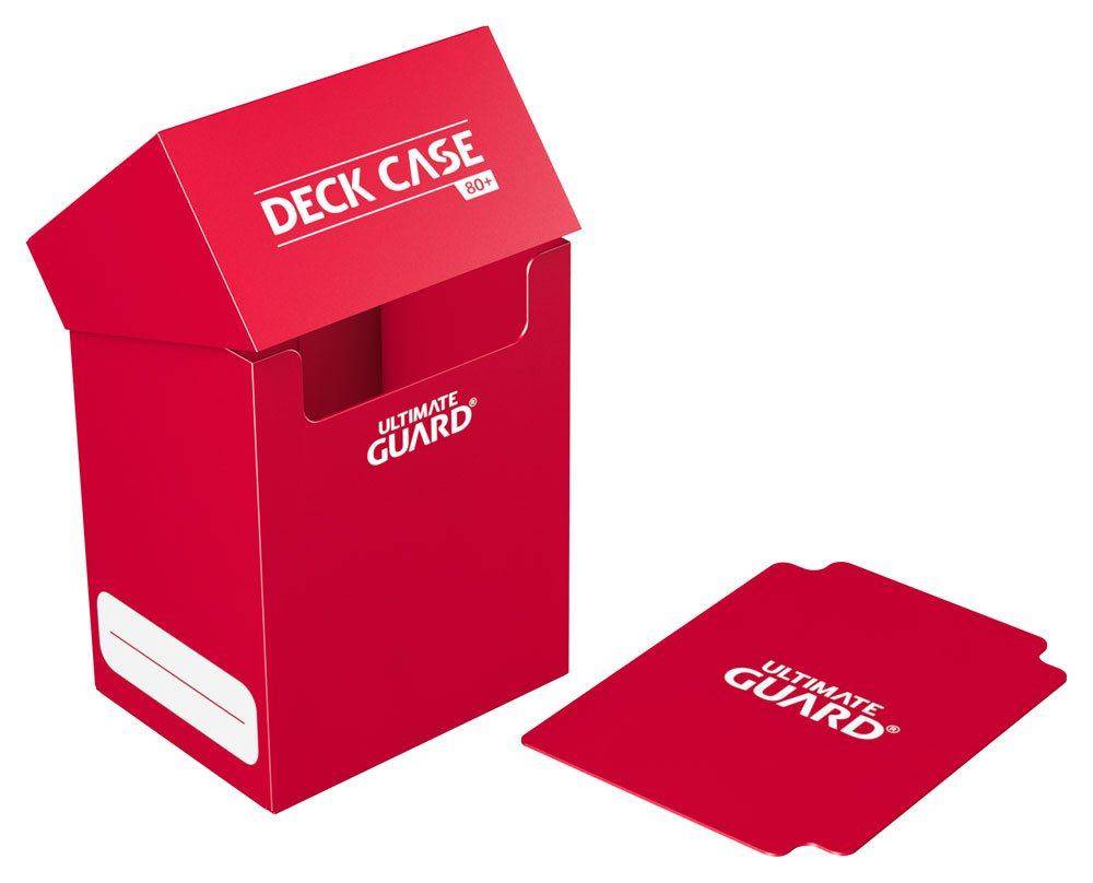 Ultimate Guard - Deckbox Standardgröße - Rot - 80 Karten