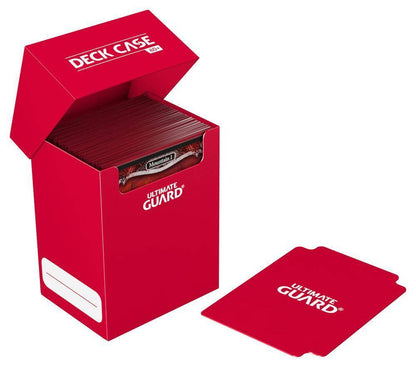 Ultimate Guard - Deckbox Standardgröße - Rot - 80 Karten