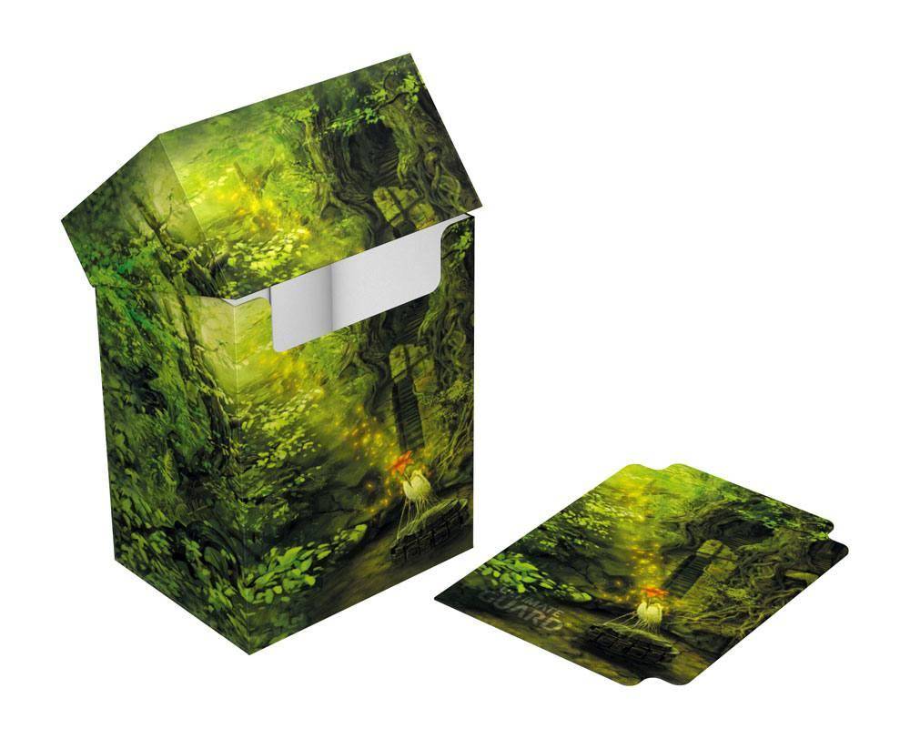 Ultimate Guard Basic Deck Case 80+ Standardgröße Lands Edition II Wald
