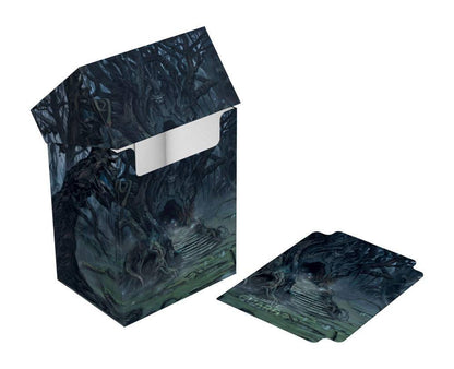 Ultimate Guard Basic Deck Case 80+ Standardgröße Lands Edition II Sumpf
