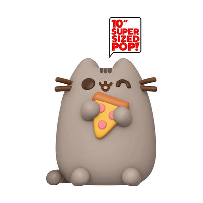Pusheen Super Sized POP! Vinyl Figur Pusheen w/Pizza 25 cm