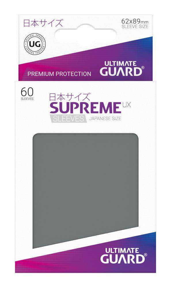 Ultimate Guard Supreme UX Sleeves Japanische Größe Dunkelgrau (60)
