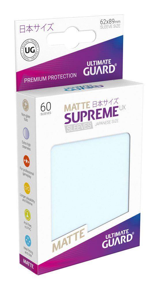 Ultimate Guard Supreme UX Sleeves Japanische Größe Matt Transparent (60)