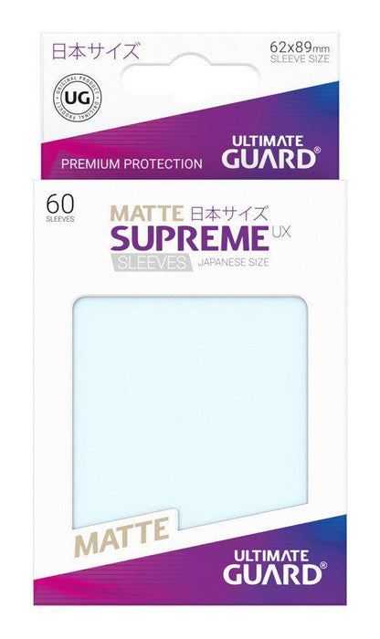 Ultimate Guard Supreme UX Sleeves Japanische Größe Matt Transparent (60)