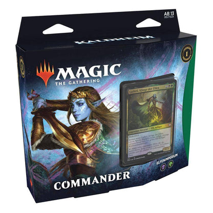Magic the Gathering Kaldheim Commander-Decks Display deutsch