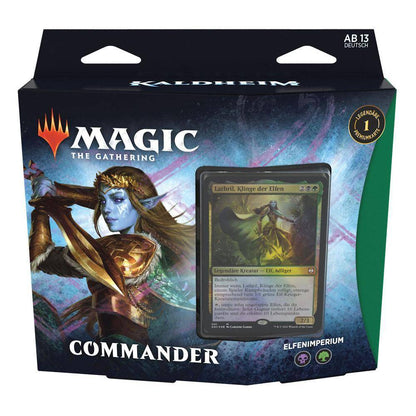 Magic the Gathering Kaldheim Commander-Decks Display deutsch