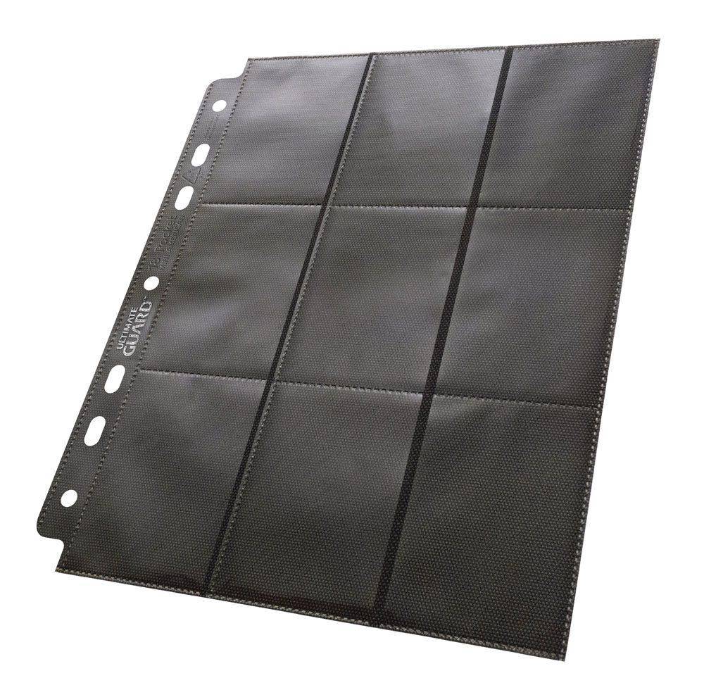 Ultimate Guard 18-Pocket Compact Pages Mini American Schwarz (10)