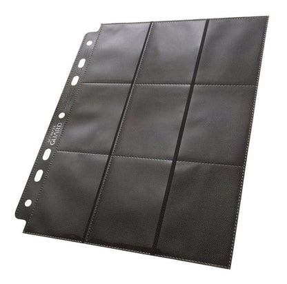 Ultimate Guard 18-Pocket Compact Pages Mini American Schwarz (10)