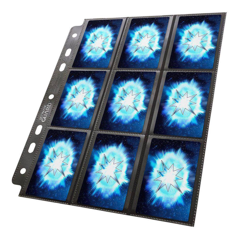 Ultimate Guard 18-Pocket Compact Pages Mini American Schwarz (10)