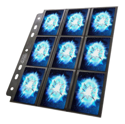 Ultimate Guard 18-Pocket Compact Pages Mini American Schwarz (10)