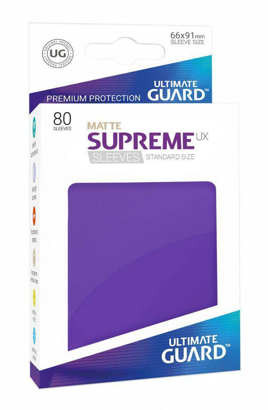 Ultimate Guard Supreme UX Sleeves Standardgröße Matt Violett (80)