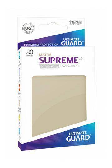 Ultimate Guard Supreme UX Sleeves Standardgröße Matt Sand (80)