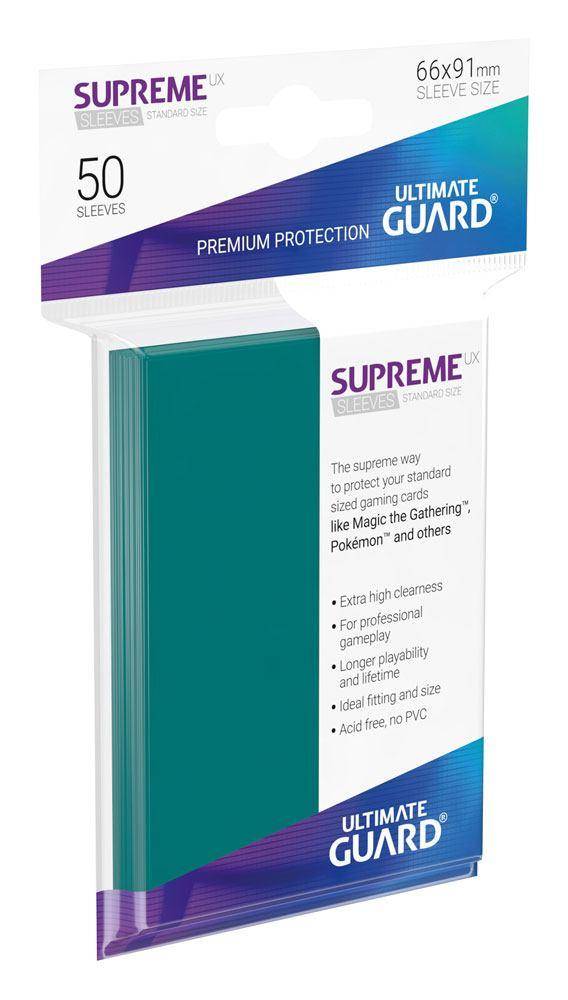Ultimate Guard Supreme UX Sleeves Standardgröße Petrolblau (50)