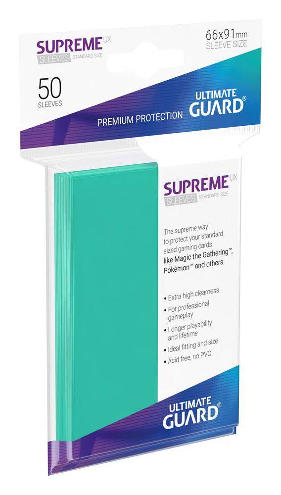 Ultimate Guard Supreme UX Sleeves Standardgröße Türkis (50)