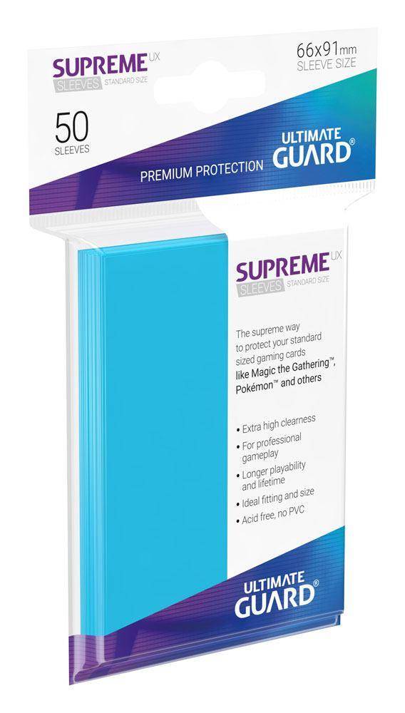 Ultimate Guard Supreme UX Sleeves Standardgröße Hellblau (50)