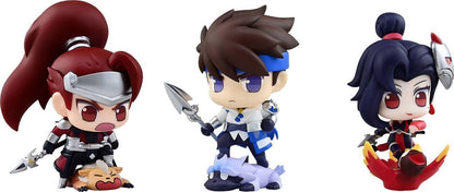 King Of Glory Qset Actionfiguren Han Xin, Zhao Yun & A Ke 6 cm