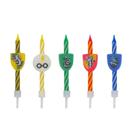 Harry Potter Kuchenkerzen 10er-Pack Logos