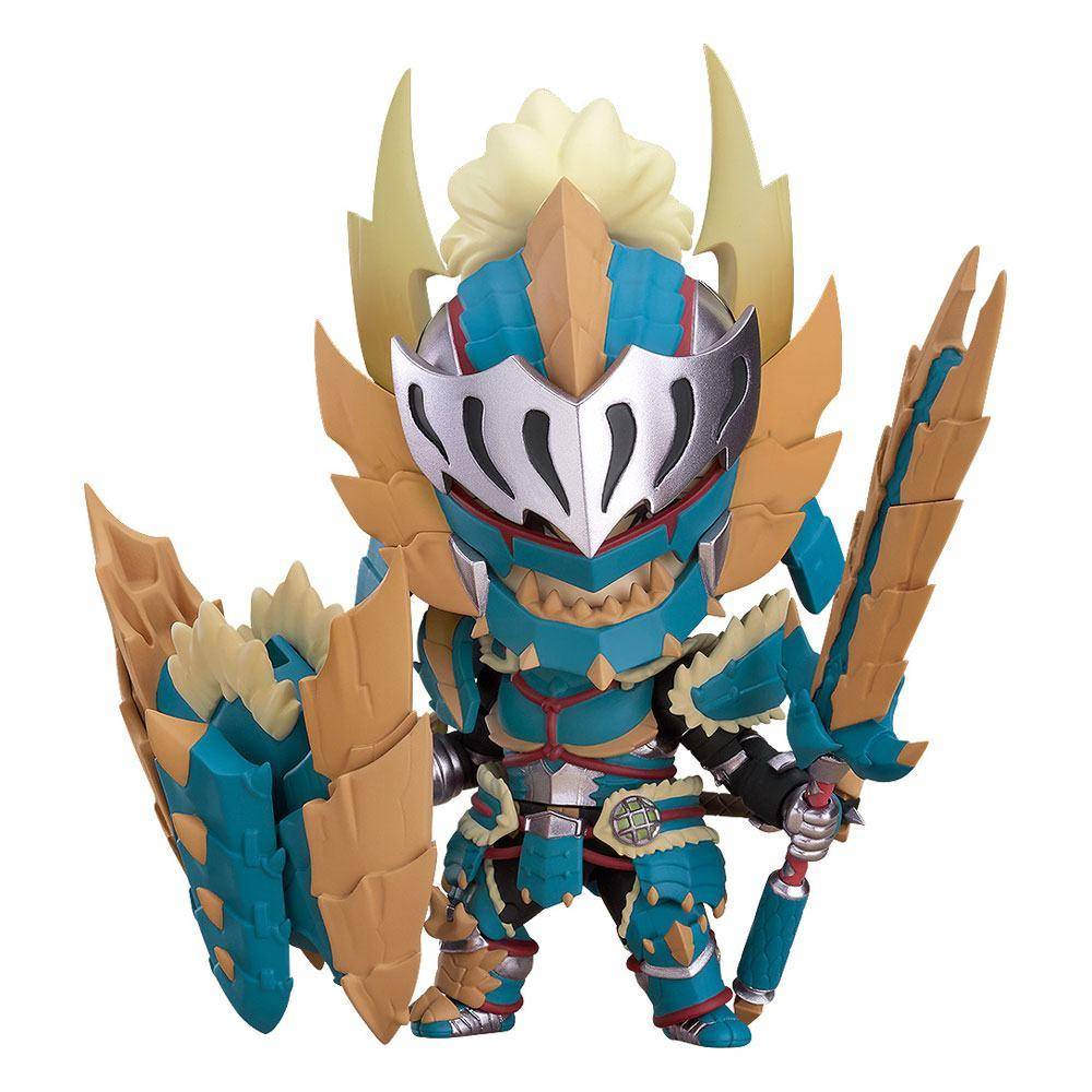 Monster Hunter World Iceborne Nendoroid Actionfigur Hunter: Male Zinogre Alpha Armor 10 cm