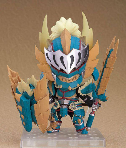 Monster Hunter World Iceborne Nendoroid Actionfigur Hunter: Male Zinogre Alpha Armor 10 cm
