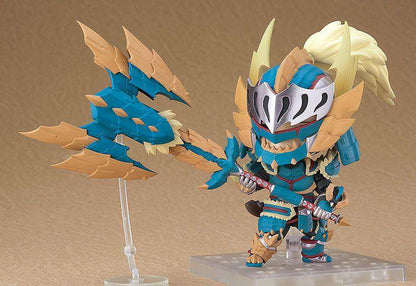 Monster Hunter World Iceborne Nendoroid Actionfigur Hunter: Male Zinogre Alpha Armor 10 cm
