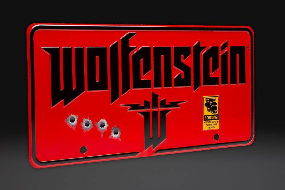 Wolfenstein  Me­tall­schild The New Colossus