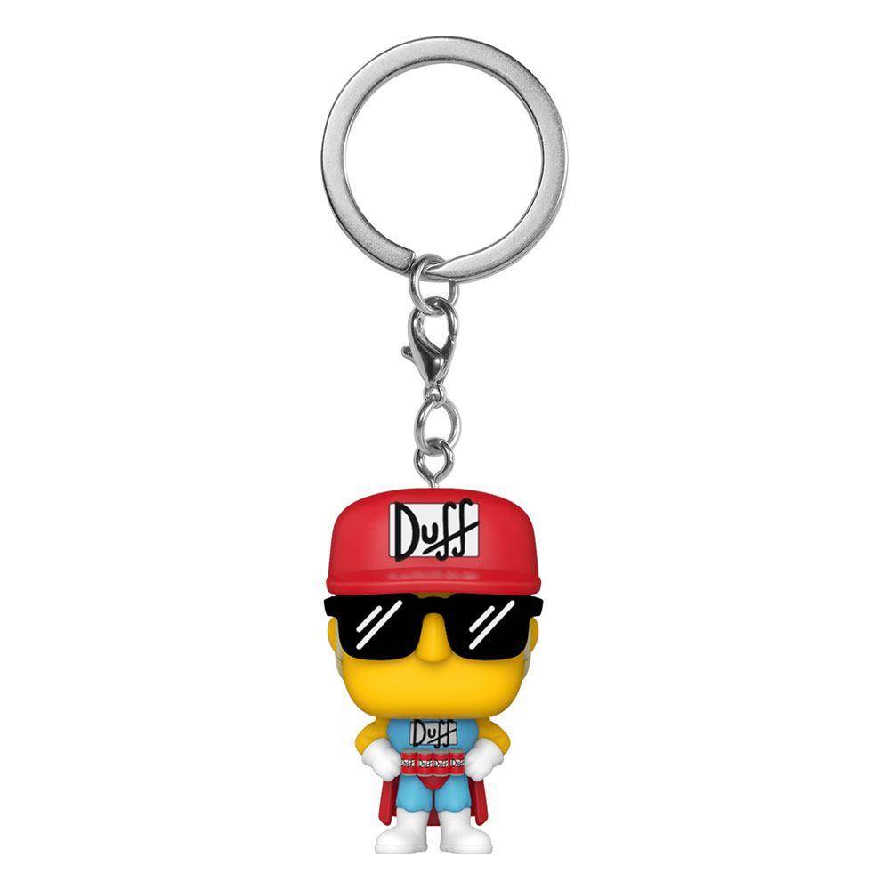 Simpsons Pocket POP! Vinyl Schlüsselanhänger 4 cm Duffman
