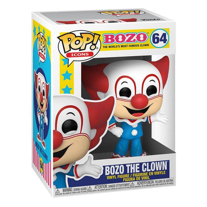 Bozo the Clown POP! Icons Vinyl Figur Bozo the Clown 9 cm