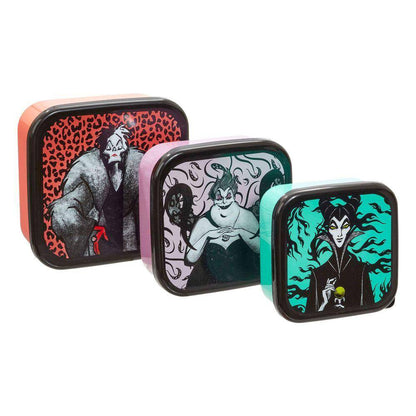 Disney Aufbewahrungsdosen 3er-Set Villains