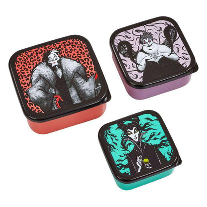 Disney Aufbewahrungsdosen 3er-Set Villains