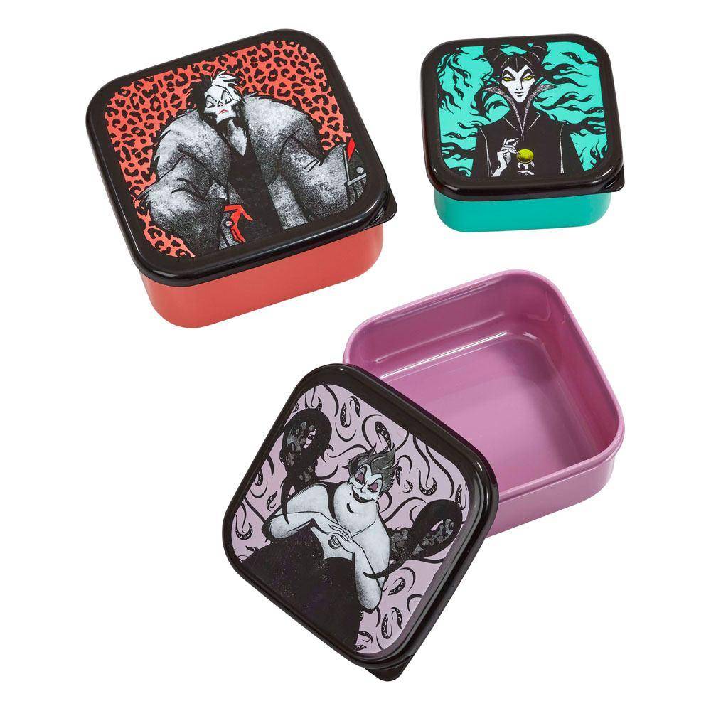 Disney Aufbewahrungsdosen 3er-Set Villains