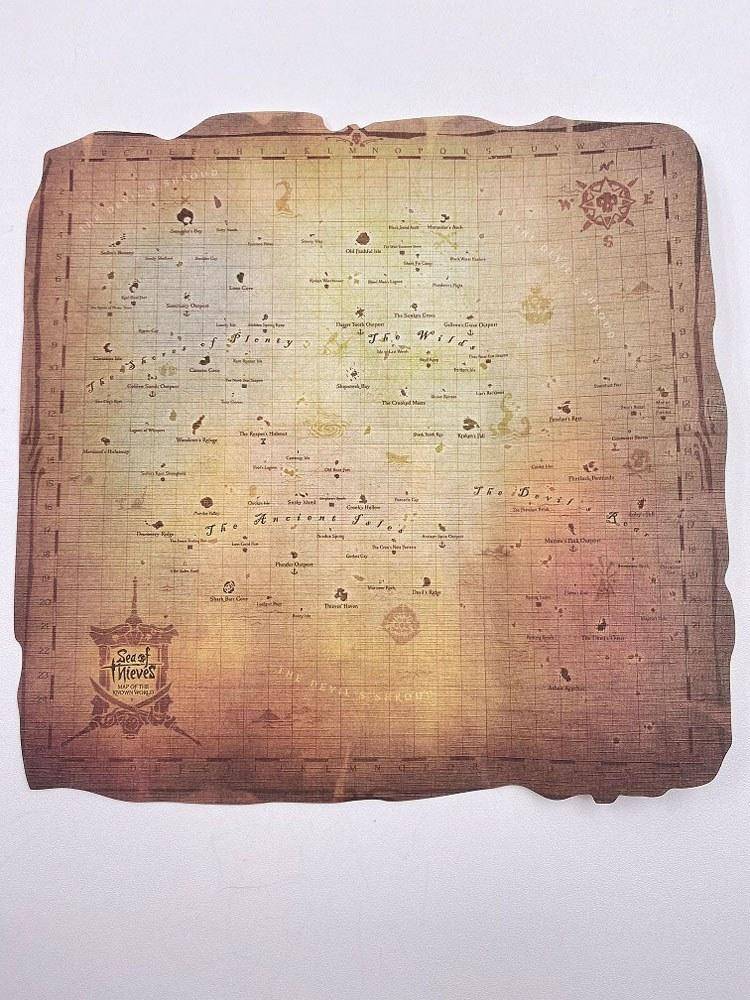 Sea of Thieves Replik Athena's Fortune Ship Plaque Antique