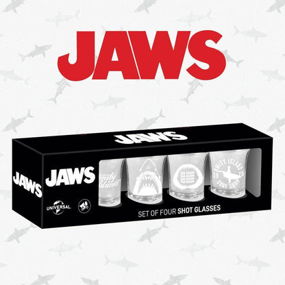 Der Weiße Hai Schnapsgläser 4er-Pack Logo & Symbols