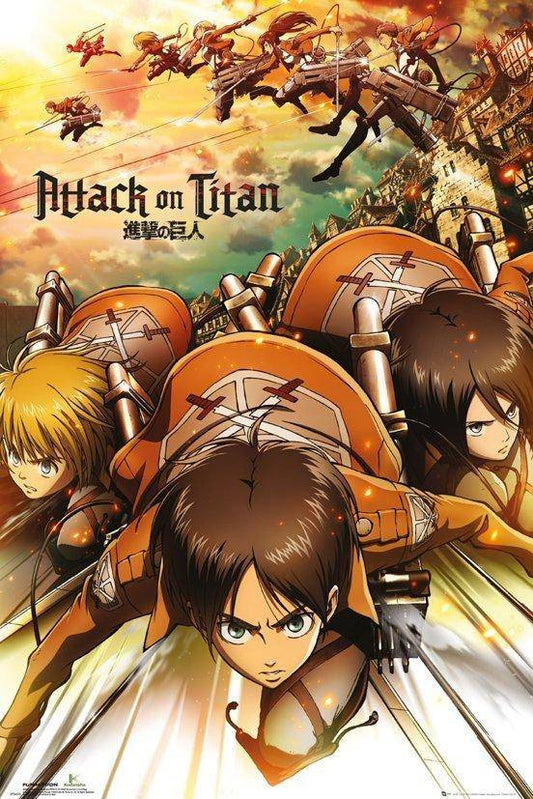 Attack on Titan - Poster Attack - 91,5 x 61 cm