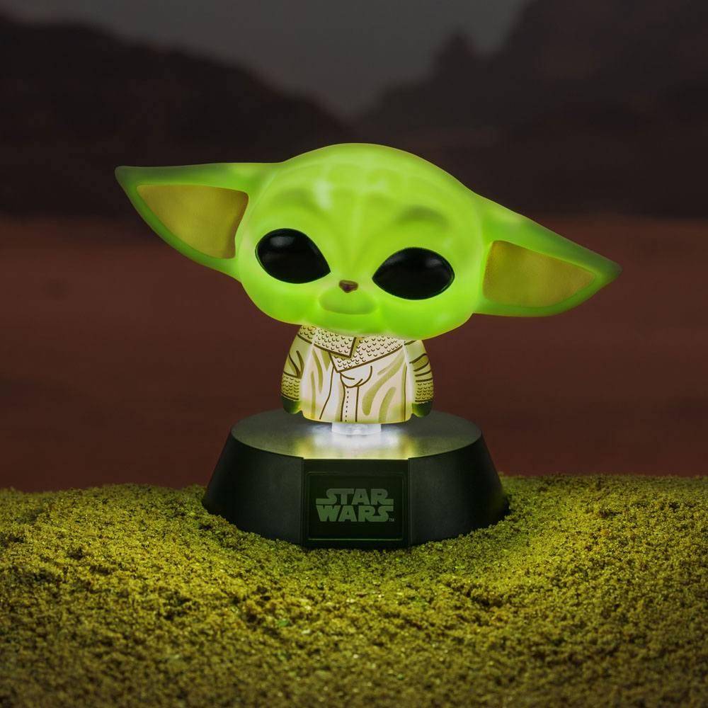 Star Wars The Mandalorian 3D Icon Lampe The Child