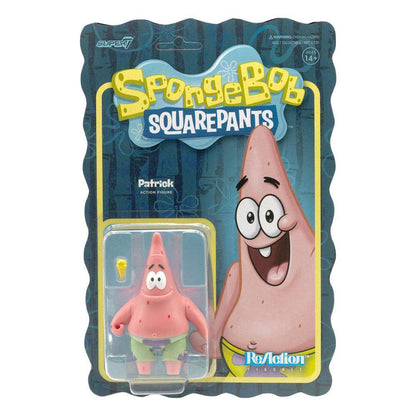 SpongeBob Schwammkopf ReAction Actionfigur Patrick 10 cm