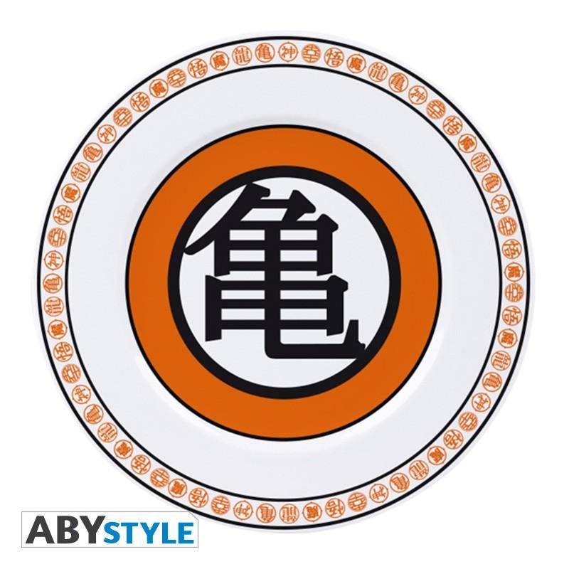 Dragon Ball - Set aus 4 Tellern - Embleme