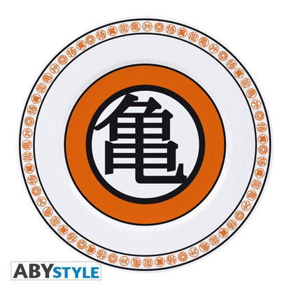 Dragon Ball - Set aus 4 Tellern - Embleme