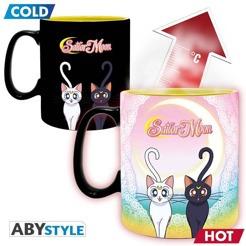 Sailor Moon - Becher Heat Change - 460 ml – Gruppe