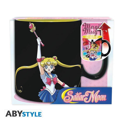 Sailor Moon - Becher Heat Change - 460 ml – Gruppe