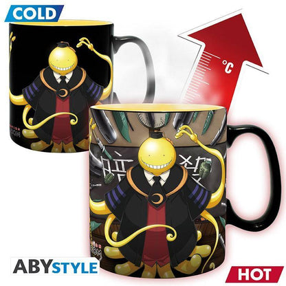 Assassination Classroom - Becher Heat Change - 460 ml - Koro angegriffen