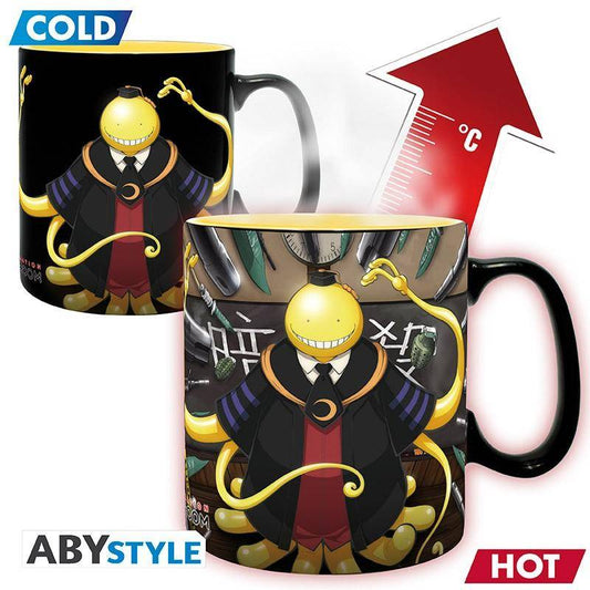 Assassination Classroom - Becher Heat Change - 460 ml - Koro angegriffen