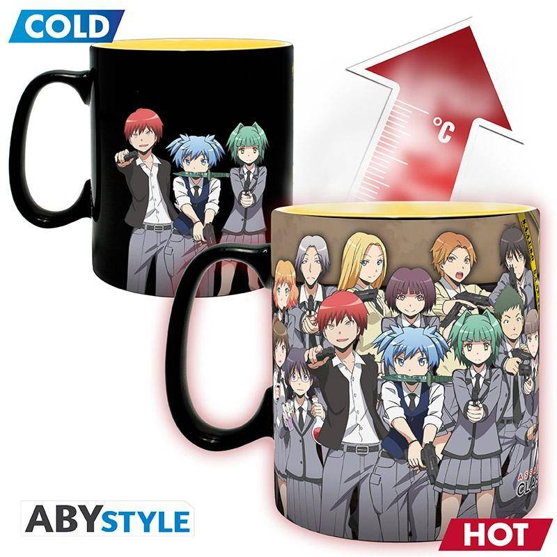 Assassination Classroom - Becher Heat Change - 460 ml - Koro angegriffen