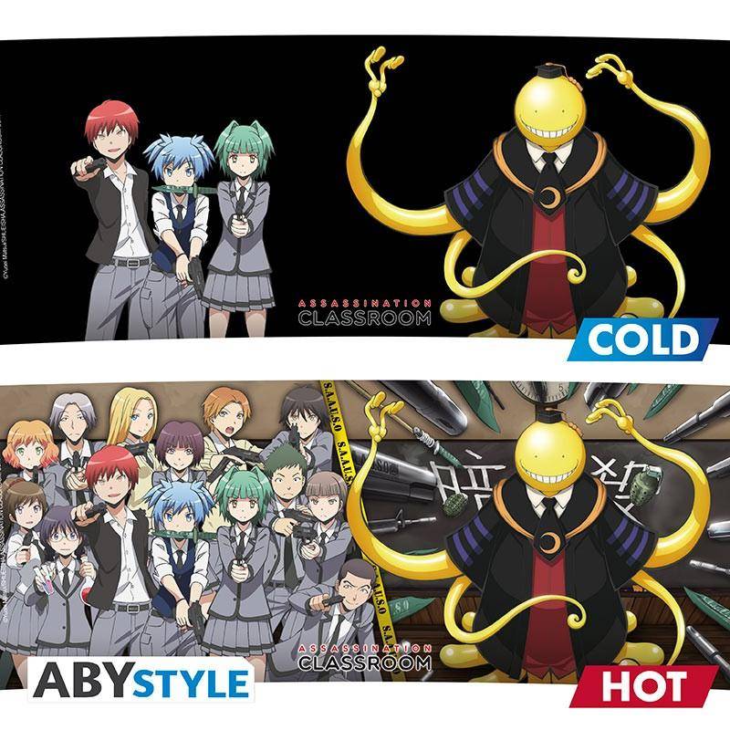 Assassination Classroom - Becher Heat Change - 460 ml - Koro angegriffen
