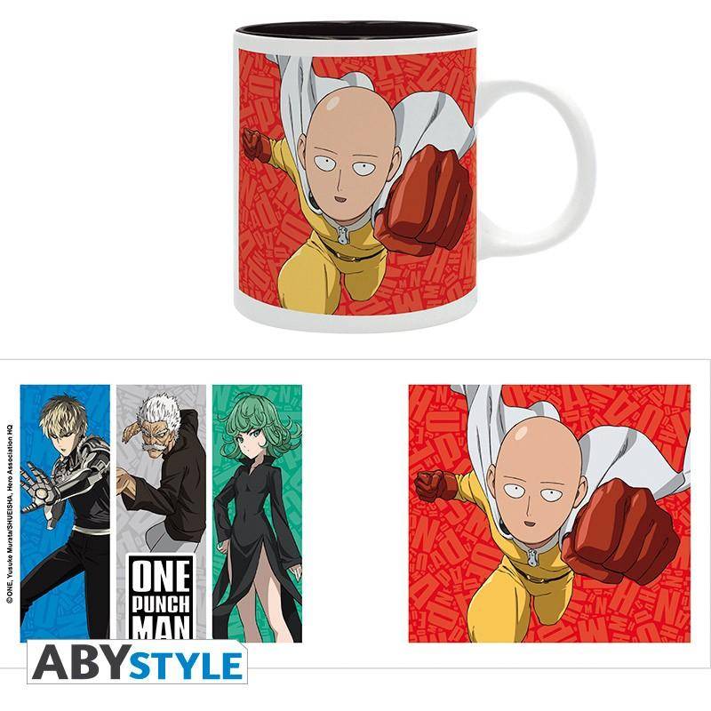 One Punch Man - Tasse Saitama & S - Klasse Helden - 320 ml